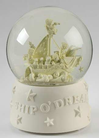 Snowbabies Waterglobe Ship O' Dreams - Boxed