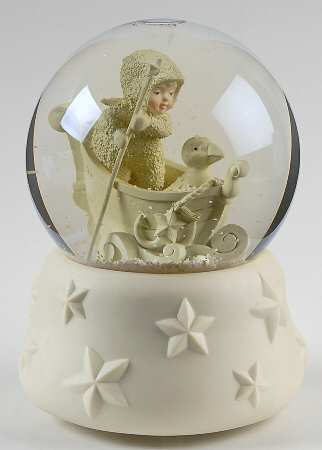 Snowbabies Waterglobe Ship Ahoy - Boxed