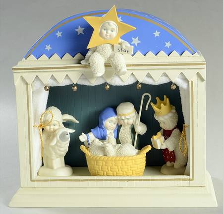 Snowbabies A Star Shone Down Where He Lay - With Box