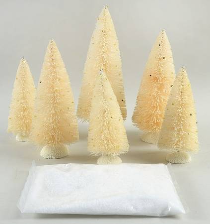 Snowbabies Snowbabies Landscape Set-Set Of 7 - Boxed
