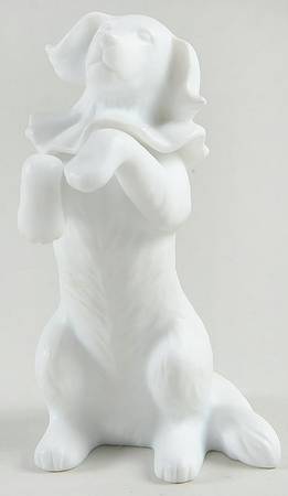 Winter Silhouettes-Porcelain Dog - No Box