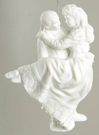 Winter Silhouettes-Porcelain First Christmas Together-Orn - Boxed