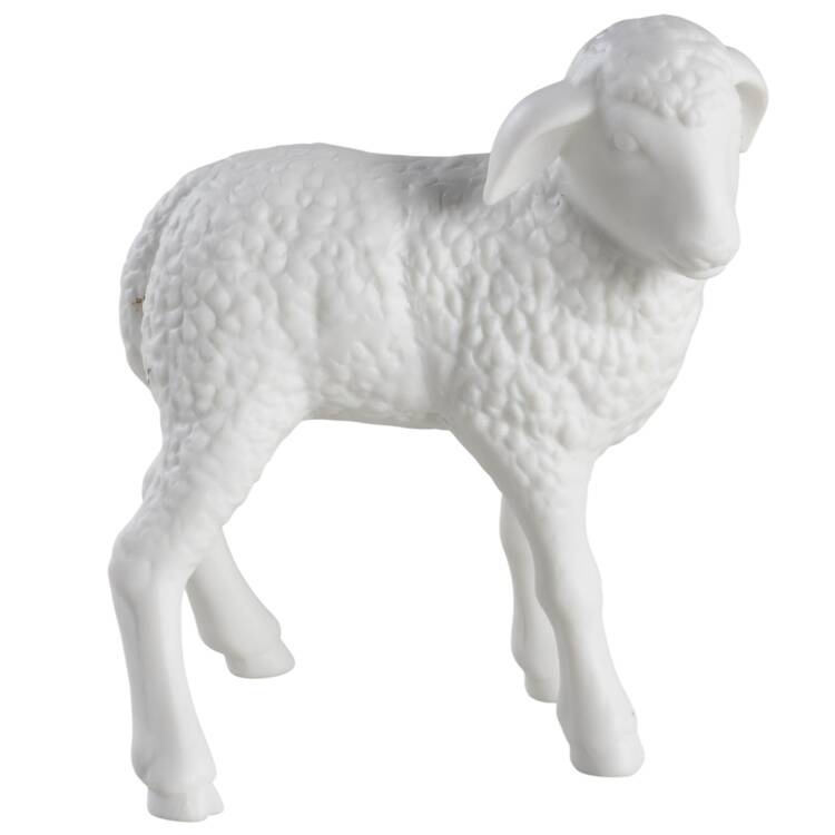 Winter Silhouettes-Porcelain Lamb Standing - No Box 72b