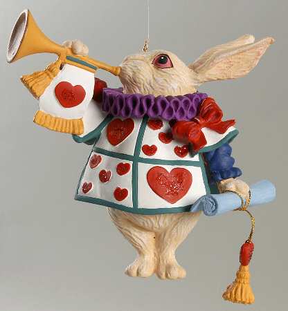 Alice In Wonderland White Rabbit - Boxed by Department 56