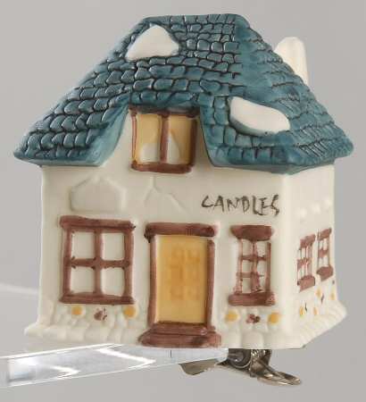 Dickens Village-Ornament Candle Shop-Clip On - Boxed