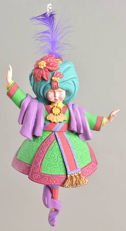 Nutcracker Suite-Ornament Oriential Dancer - Boxed
