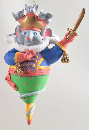 Nutcracker Suite-Ornament Mouse King - Boxed