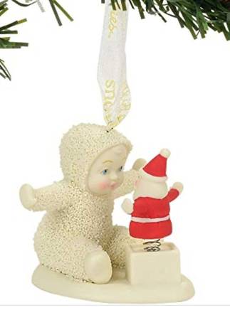 Christmas Memories Ornaments Santa In A Box - Boxed