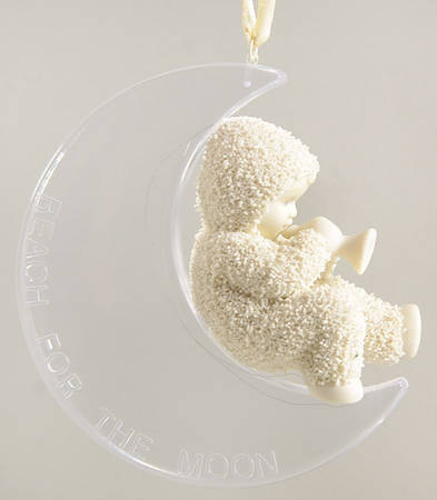 Snowbabies Ornaments Reach For The Moon-Horn - Boxed