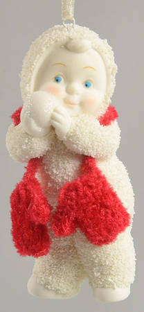 Snowbabies Ornaments Ready, Set, Throw! - Boxed