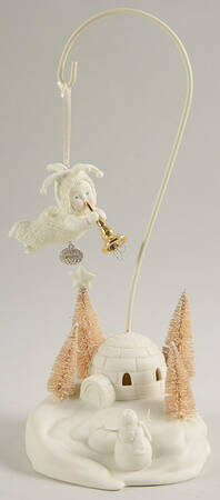 Snowbabies Ornaments Hangin In The Northern Sky Orn Hanger - Boxed