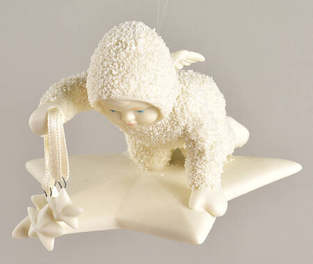 Snowbabies Ornaments Sprinkling Stars In The Sky - Boxed