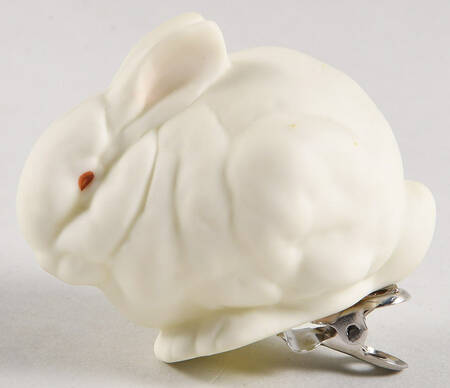 Snowbabies Ornaments Snow Bunny-Clip On - Boxed