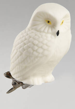 Snowbabies Ornaments Owl - Lite Clip - Boxed