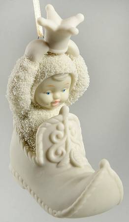 Snowbabies Ornaments Royal Bootiebaby - Boxed
