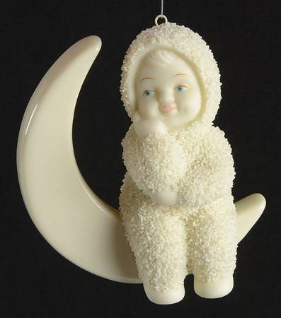 Snowbabies Ornaments Moon Dreams - Boxed
