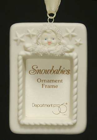 Snowbabies Ornaments Baby's First Photo-Frame - Boxed