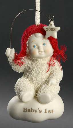 Baby's First Christmas Ornaments Baby's 1st  - With Box Bx2008