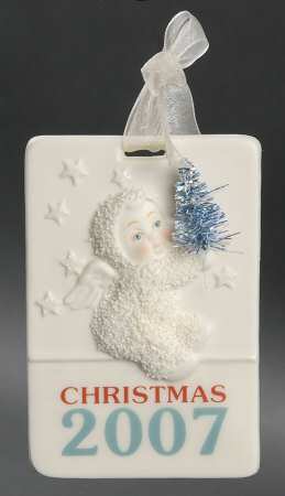 Snowbabies Ornaments Celebrate Christmas 2007 - Boxed