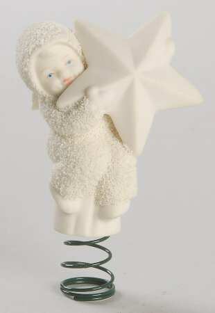 Snowbabies Ornaments Star On The Top - Boxed