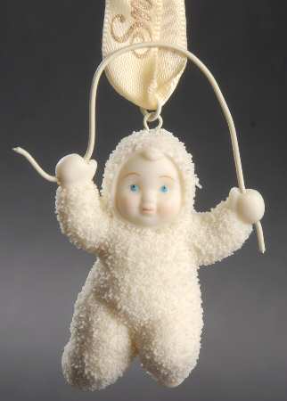 Snowbabies Ornaments Jump For Joy-Book-Xxv - No Box