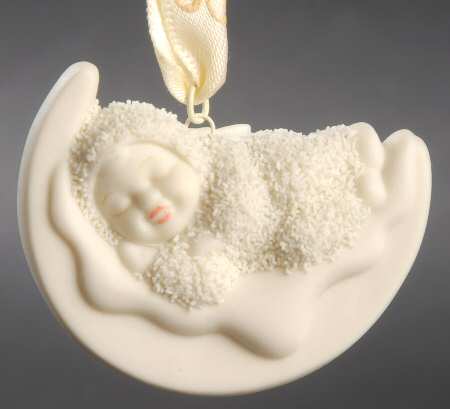 Snowbabies Ornaments Rock-A-Bye Baby (Book 8) - Boxed