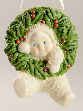 Snowbabies Ornaments Hanging Around For The Holidays - Boxed