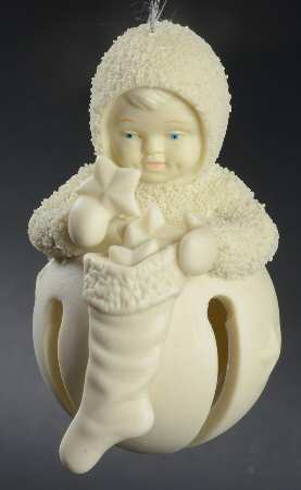Snowbabies Ornaments Stars In My Stocking Jinglebaby - Boxed