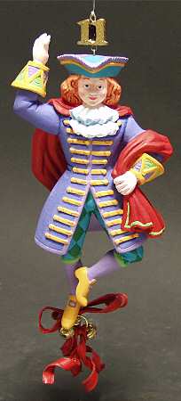 Twelve Days of Christmas-Ornament Eleven Lords A-Leaping - Boxed