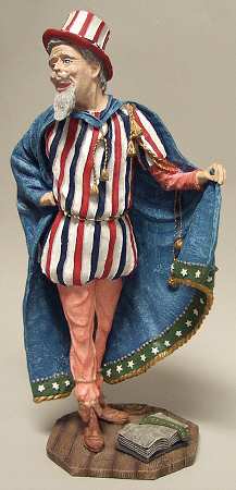 History of Classic Entertainers Uncle Sam - No Box