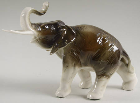 Royal Dux Figurine (Older Mark) Elephant - No Box