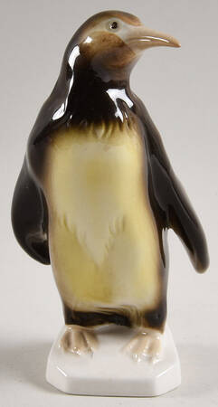 Royal Dux Figurine (Older Mark) Penguin - Boxed