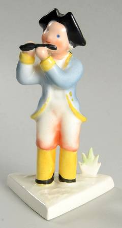 Royal Dux Figurine (Older Mark) Soldier - Boxed