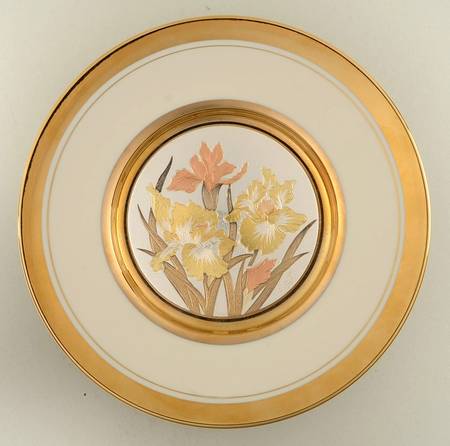 Chokin Art Irises - No Box