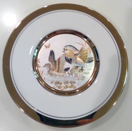 Chokin Art Wood Ducks - No Box
