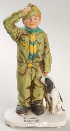 Boy Scouts of America Figurine by Dave Grossman