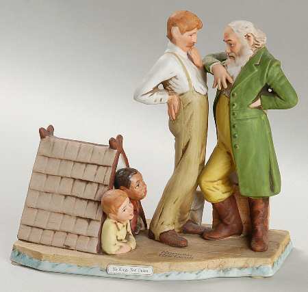 Huck Finn Figurine No Kings Nor Dukes - No Box