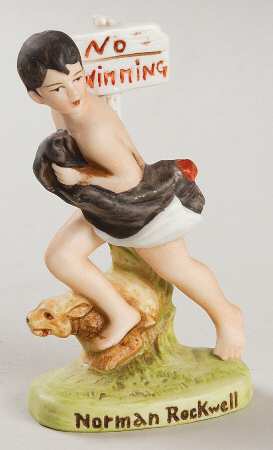 Dave Grossman Miniature No Swimming - Boxed