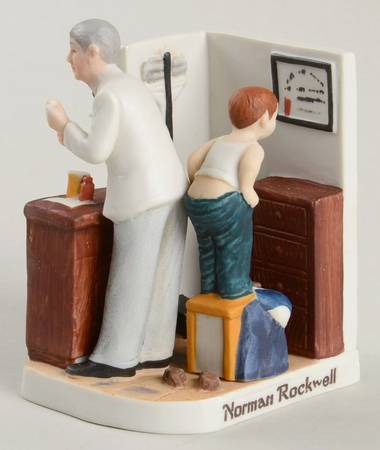 Dave Grossman Miniature At The Doctor's - With Box
