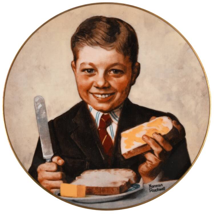 Dave Grossman Plates-Single Issue Butter Boy-Rockwell - No Box