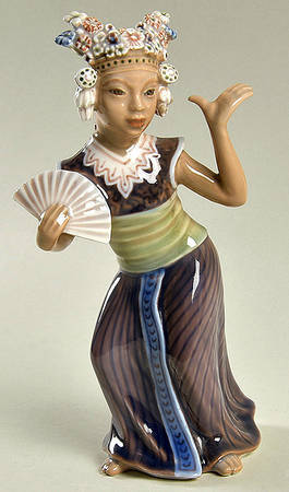 Dahl Jensen Figurine Aju Sitra (Dancer) - No Box