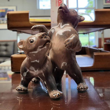 Dahl Jensen Figurine Brown Bear Cubs - No Box
