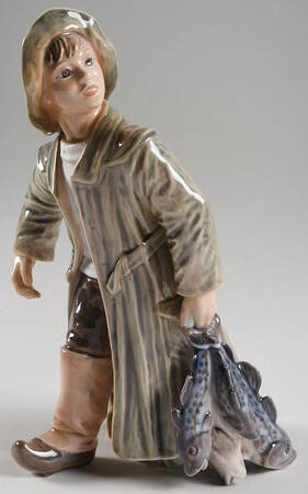 Dahl Jensen Figurine Fisher Boy - No Box