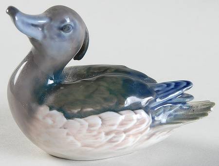 Dahl Jensen Figurine Tufted Duck - No Box