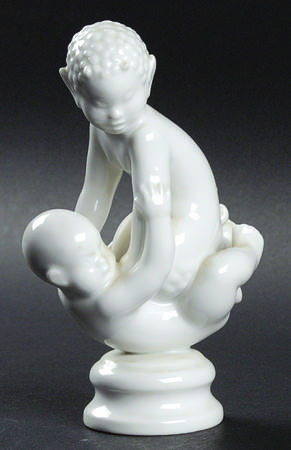 Dahl Jensen Figurine Faun With Baby - No Box