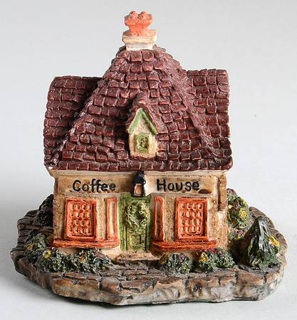 Village Miniatures Thomas Kersey Coffee House - Boxed