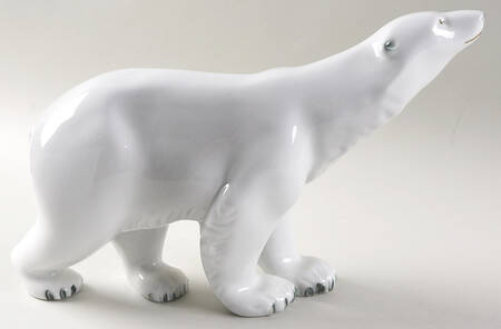 Royal Dux Figurine #2(Newer) Polar Bear - No Box