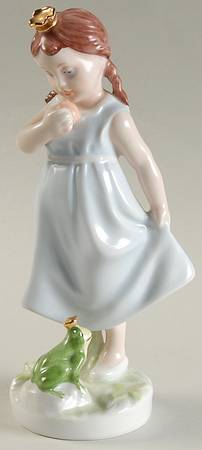Royal Dux Figurine #2(Newer) Princess And The Frog - No Box