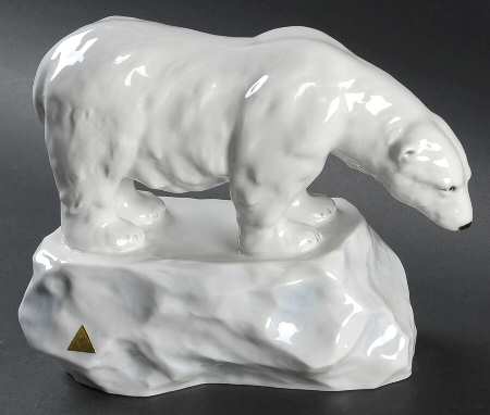 Royal Dux Figurine #2(Newer) Polar Bear - No Box