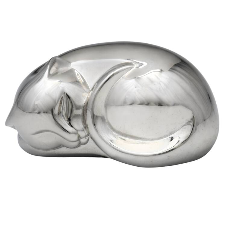 Animal Figurine-Miniature Sleeping Cat - Boxed